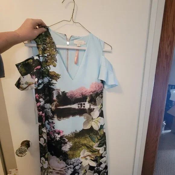 Ted baker london cold shoulder cheap